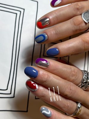 Image post by @111nail_omotesando on Instagram