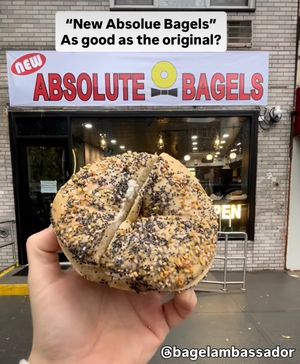Image post by @bagelfest on Instagram