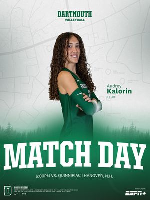 Image post by @dartmouthvball on Instagram