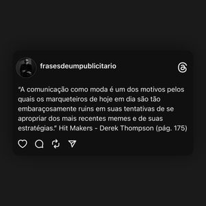 Image post by @frasesdeumpublicitario on Instagram