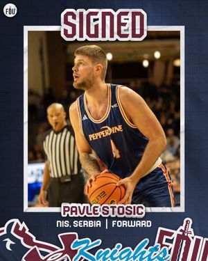 Image post by @FDUKnightsMBB on Twitter