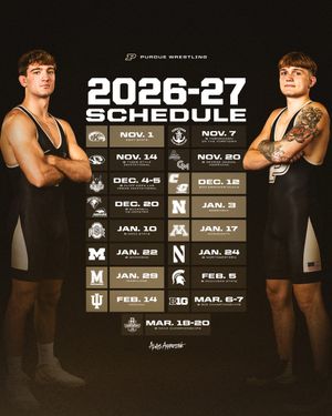 Image post by @purduewrestling on Instagram