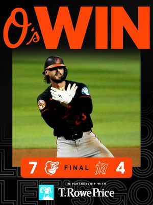 Image post by @orioles on Instagram
