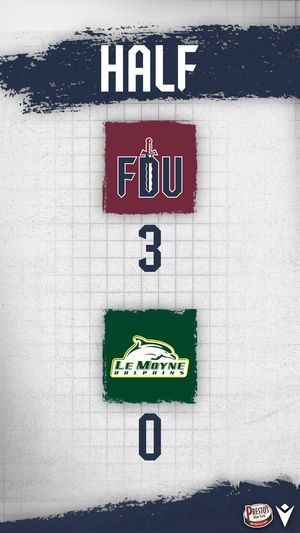 Image post by @FDUKnightsWSOC on Twitter