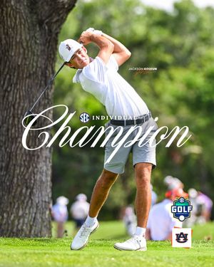 Image post by @AuburnMGolf on Twitter