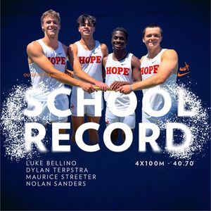 Image post by @hopecollegetrack on Instagram