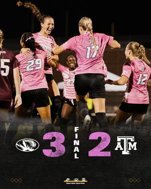 Image post by @MizzouSoccer on Twitter/X