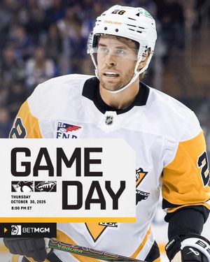 Image post by @penguins on Twitter