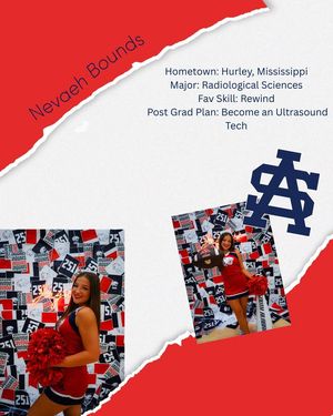 Image post by @southalabama.cheerleading on Facebook