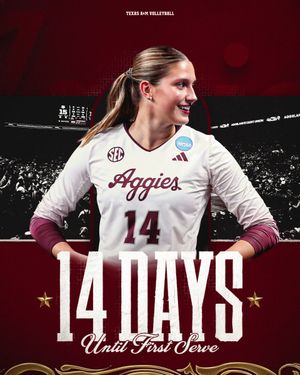 Image post by @aggievolleyball on Instagram