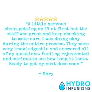 Image post by @hydromedspa on Facebook