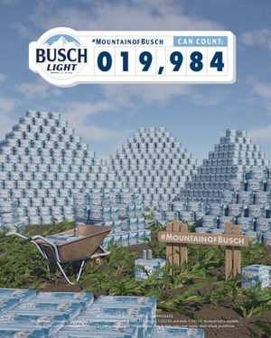 Image post by @BuschBeer on Twitter