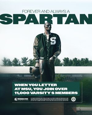 Image post by @msu_athletics on Instagram