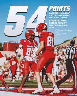 Image post by @UNMLoboFB on Twitter/X