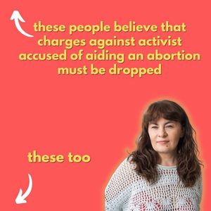 Image post by @shoutyourabortion on Instagram