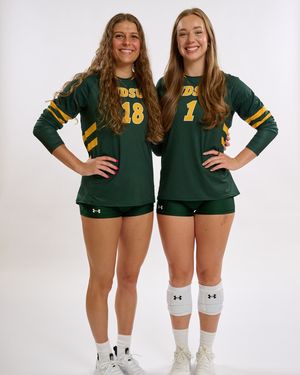 Image post by @ndsuvolleyball on Instagram