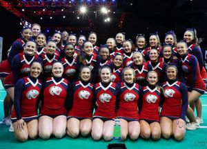 Image post by @southalabama.cheerleading on Facebook
