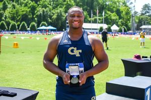 Image post by @gt_tracknfield on Instagram