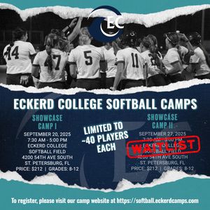 Image post by @eckerd_softball on Instagram