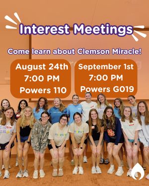 Image post by @clemsonmiracle on Instagram