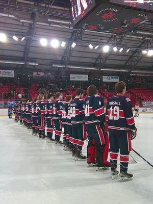 Image post by @collegehkysouth on Instagram