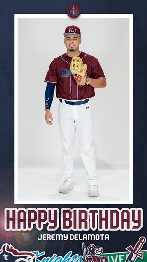 Image post by @FDUKnightsBase on Twitter