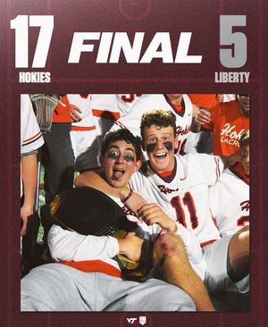 Image post by @hokiesmlax on Instagram