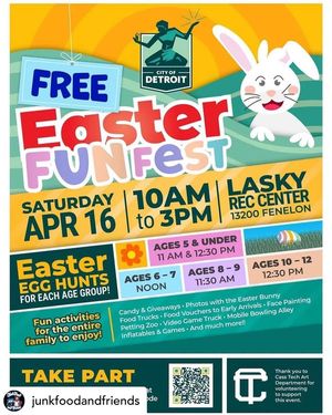 Image post by @DetroitParksRec on Facebook
