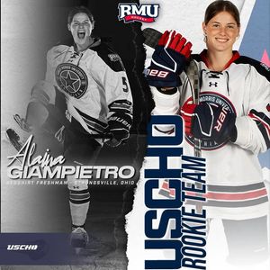 Image post by @RMUAthletics on Facebook