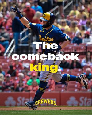 Image post by @brewers on Instagram