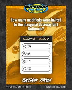 Image post by @GatewayDirt on Facebook