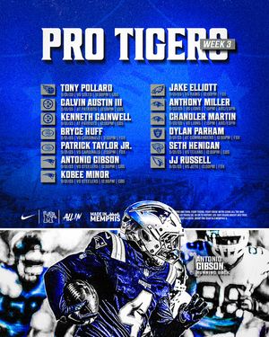 Image post by @memphisfootball on Instagram