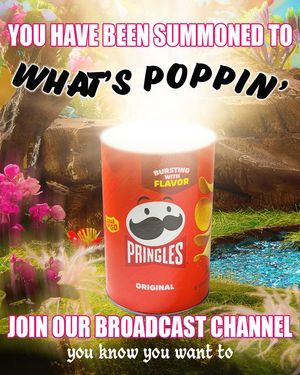 Image post by @pringles on Instagram