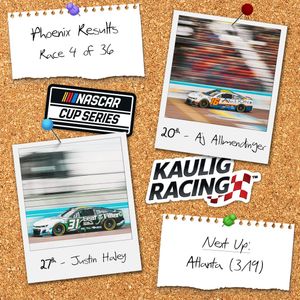 Image post by @KauligRacing on Twitter