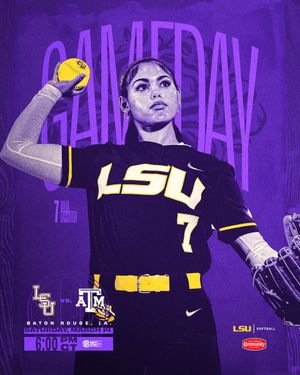 Image post by @LSUsoftball on Twitter