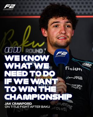 Image post by @formula2 on Instagram