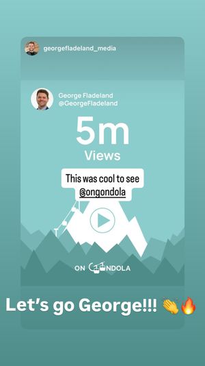 Image post by @ongondola on Instagram