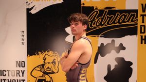 Video post by @adriancollegetv on Facebook