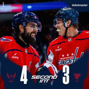 Image post by @Capitals on Twitter/X