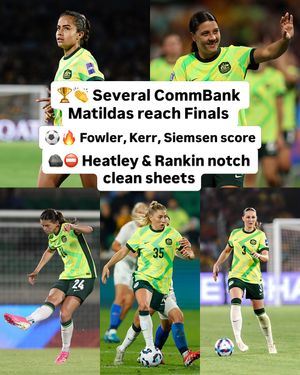Image post by @matildas on Instagram