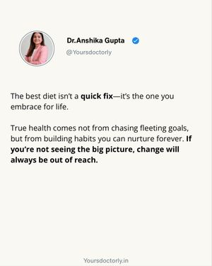 Image post by @doctoranshikagupta on Instagram