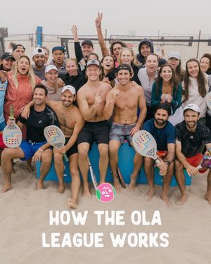 Image post by @olabeachtennis on Instagram