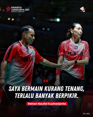 Image post by @bolalobbadminton on Instagram