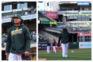 Image post by @athletics on Instagram