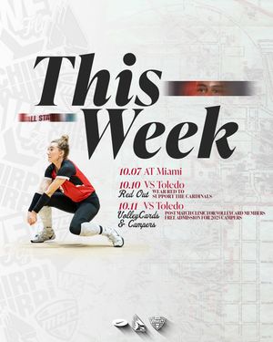 Image post by @ballstatewvb on Instagram