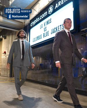 Image post by @BlueJacketsNHL on Twitter