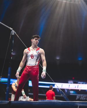 Image post by @ou_mgymnastics on Instagram