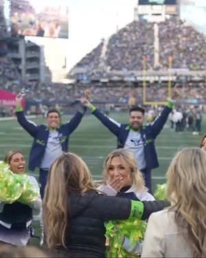 Image post by @seahawksdancers on Instagram