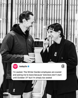Image post by @todaytix on Instagram