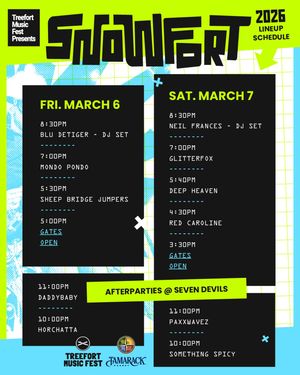 Image post by @treefortfest on Instagram